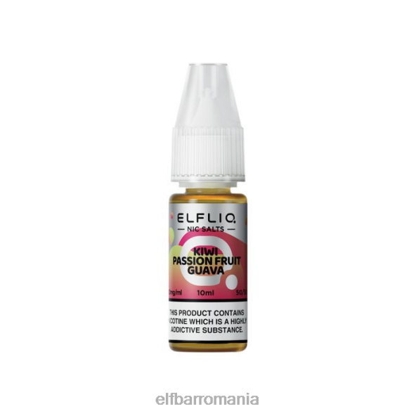 elfbar elfliq kiwi fructul pasiunii guava nic saruri - 10ml-10 mg/ml original DF24S209