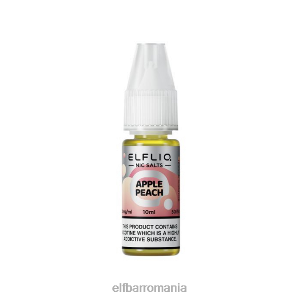 elfbar elfliq mere piersici nic saruri - 10ml-10 mg/ml original DF24S219