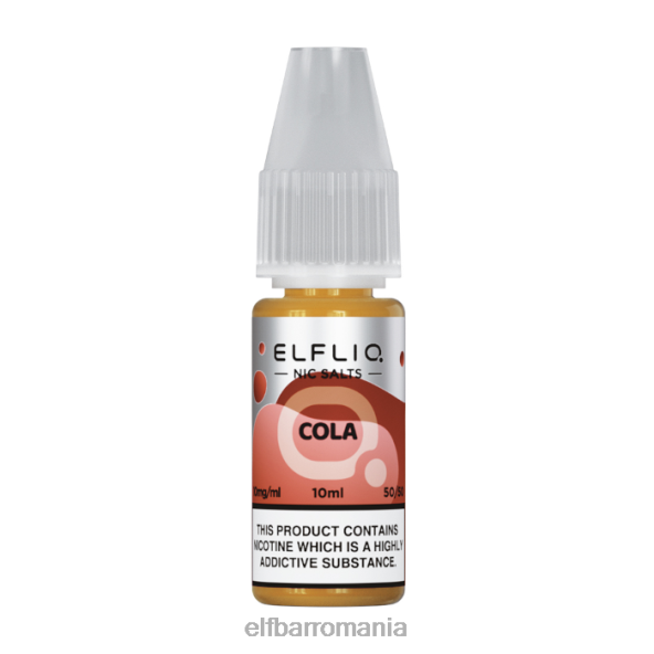 elfbar elfliq nic saruri - cola - 10ml-10 mg/ml original DF24S194