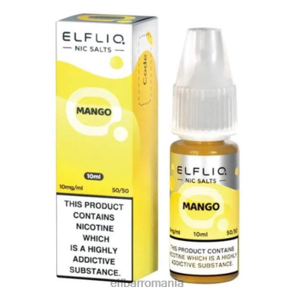 elfbar elfliq nic saruri - mango - 10ml-5mg original DF24S187