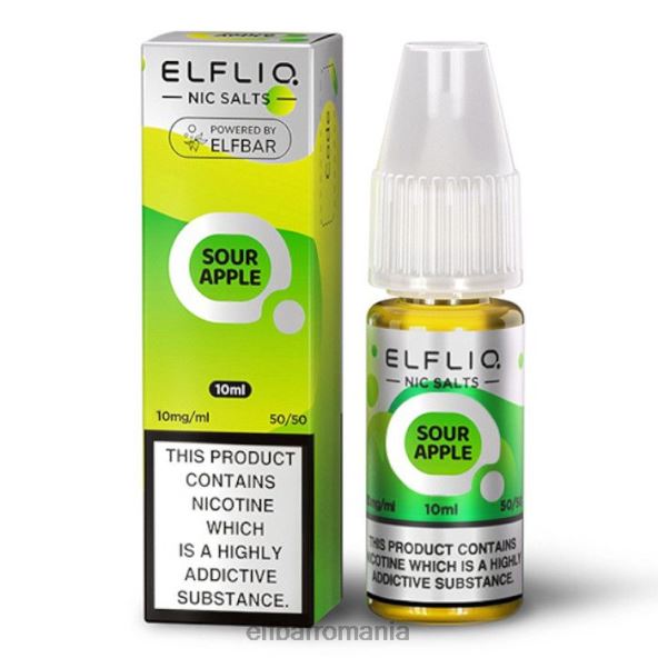 elfbar elfliq nic saruri - mar acru - 10ml-10 mg/ml original DF24S169