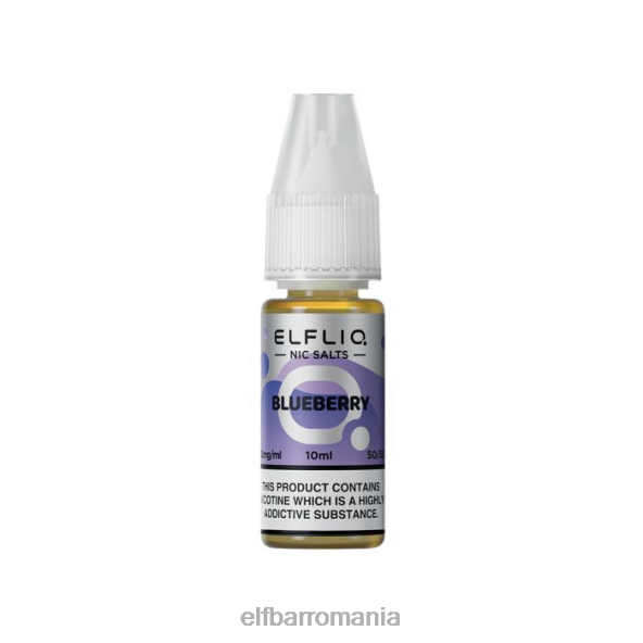 elfbar elfliq săruri nic de afine - 10ml-10 mg/ml original DF24S215