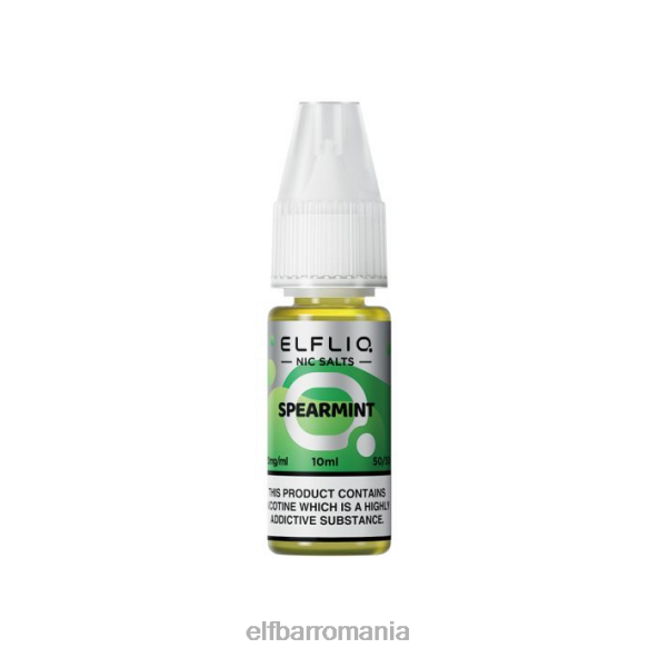 elfbar elfliq săruri nic de mentă - 10ml-10 mg/ml original DF24S207