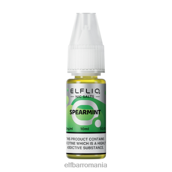 elfbar elfliq săruri nic de mentă - 10ml-20 mg/ml original DF24S208