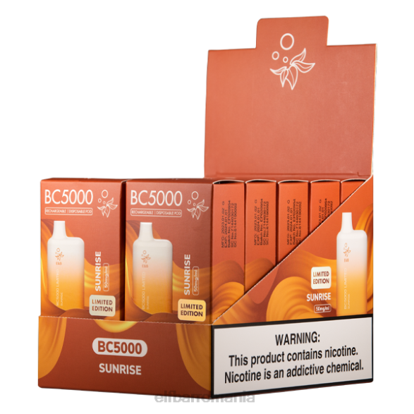 ELFBAR sunrise bc5000 consumator - 50mg - singur DFB3449