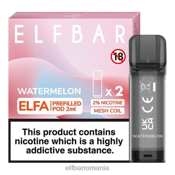 elfbar elfa pastă preumplută - 2ml - 20mg (pachet de 2) amestecați fructele de pădure DF24S132