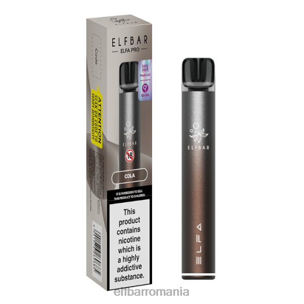 elfbar elfa pro pod kit - reîncărcabil maro crepuscular + păstaie preumplută de cola DF24S71