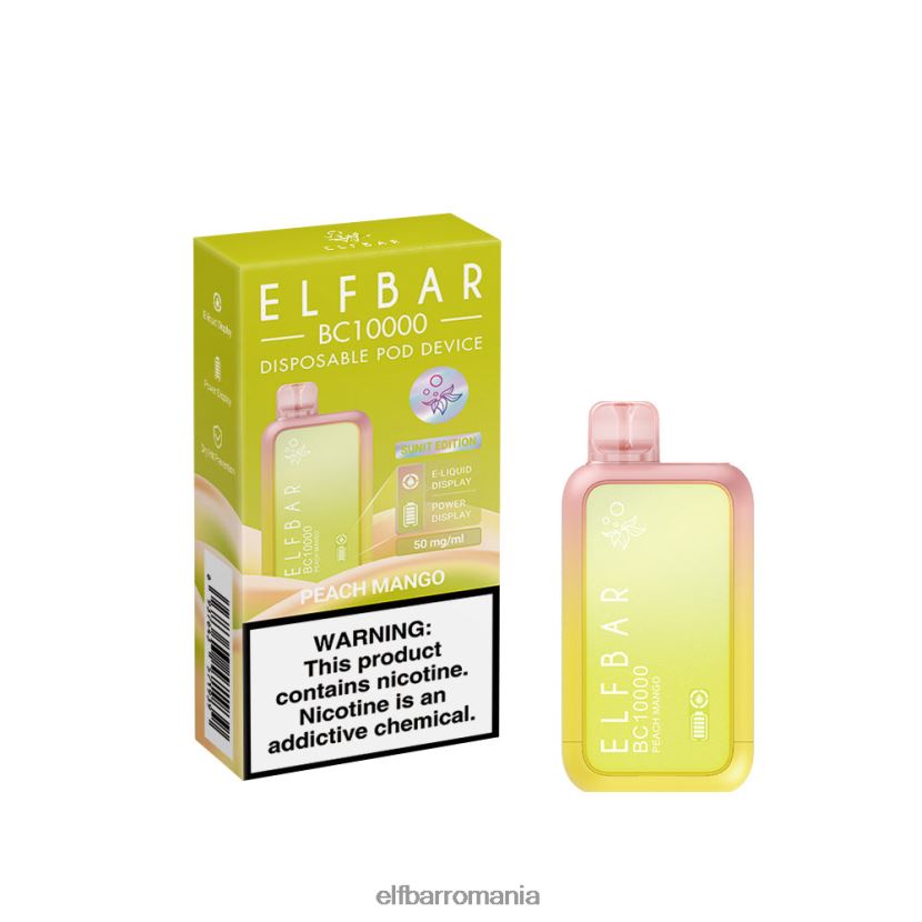 ELFBAR vape de unică folosință new bc10000 10000pufi piersici mango R06FNN42