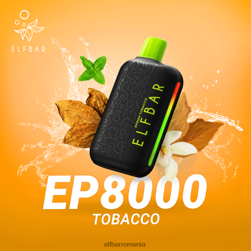 ELFBAR vaporizator de unică folosință noi ep8000 puf tutun R06FNN61