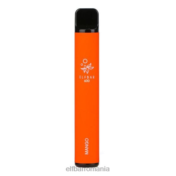 elfbar 600 vape de unică folosință - 20 mg mango DF24S51